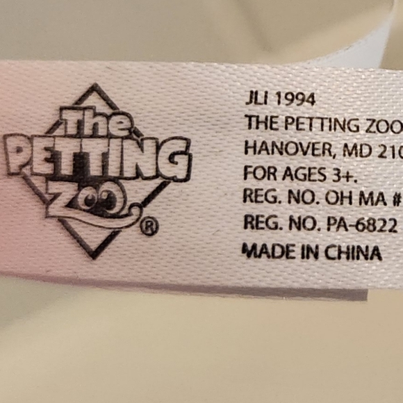 The Petting Zoo Small Pink Dolpin Plush - Picture 2 of 6